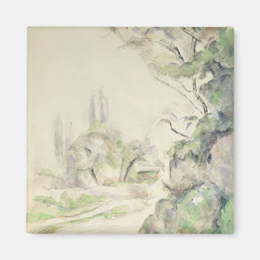 The Winding Road, c.1900-06 (m/c op papier) Magneet (Voorkant)