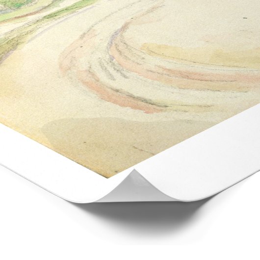 The Winding Road, c.1900-06 (m/c op papier) Poster (Hoek)