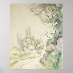 The Winding Road, c.1900-06 (m/c op papier) Poster