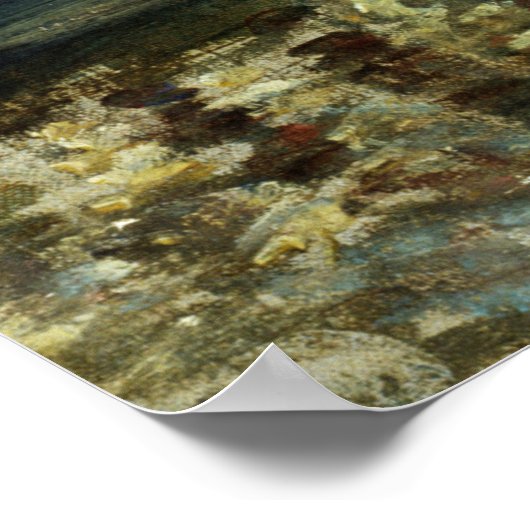 The Windmill, Claude Monet 1871 Poster (Hoek)