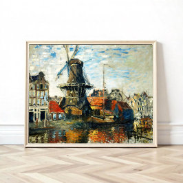 The Windmill, Claude Monet 1871 Poster