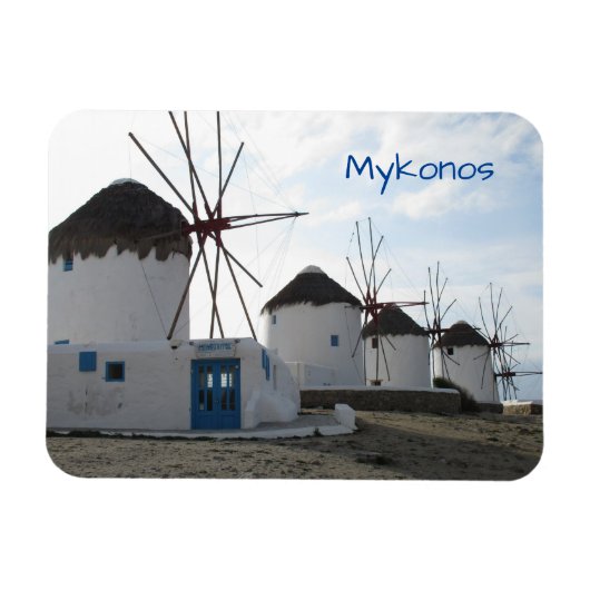 The Windmills, Mykonos, Griekenland Magneet (Horizontaal)