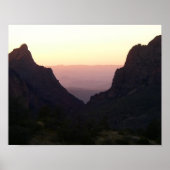 The Window at sunset, Big Bend National Park, TX Poster (Voorkant)