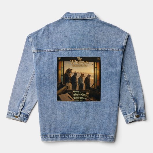 The Windows Album: een Parodie Denim Jacket (Achterkant)