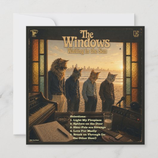 The Windows Album: een Parodie Kaart (Voorkant)