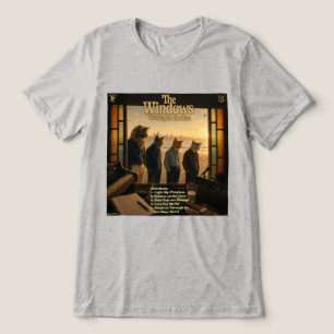 The Windows Album: een Parodie Tri-Blend Shirt