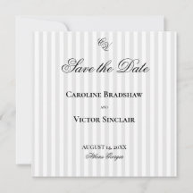 The Windsor Wedding Save the Date 