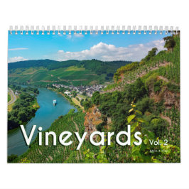 The Wine Wall Calendar - Vinyards, Vol. 2 Kalender