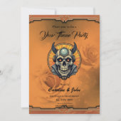 The winged skull.  kaart (Voorkant)