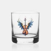 The Winged Violin of Moonlit Realms Whisky Glas (Achterkant)
