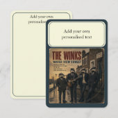 The Winks Album: een parodie Kaart (Voorkant / Achterkant)