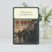 The Winks Album: een parodie Kaart (Staand voorkant)