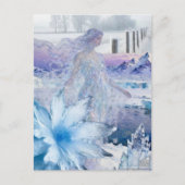 The winter Goddess Snow and Ice Briefkaart (Voorkant)