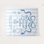 The Winter I turned 12 Birthday Banner Wandkleed (Voorkant (horizontaal))