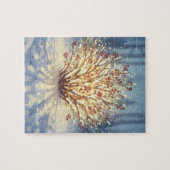 The Winter Lantern | Glowing Berry Bush Legpuzzel (Horizontaal)