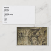 The Wise and Foolish Virgins, c.1822 (m/c en pen) Visitekaartje (Voorkant / Achterkant)