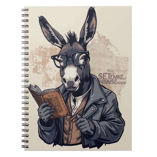 The Wise Donkey Notitieboek (Voorkant)