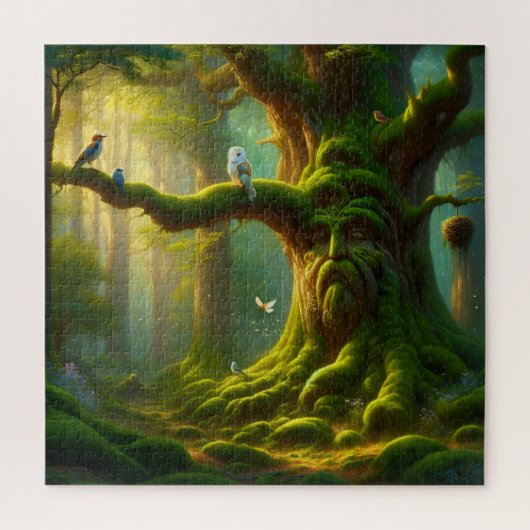 The Wise Old Tree of the Enchanted Forest Legpuzzel (Verticaal)