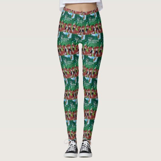 "The Wishing Foxes" Leggings (Voorkant)