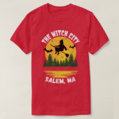 The Witch City, Salem MA T-Shirt (Design voorkant)