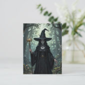 The witch in the forest briefkaart (Staand voorkant)