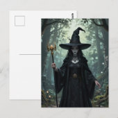 The witch in the forest briefkaart (Voorkant / Achterkant)