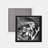 The Witch Magneet (Voorkant / Achterkant)