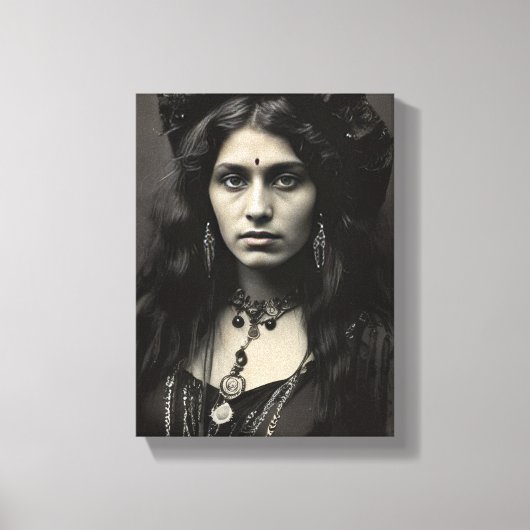 The Witch of Widdershins Canvas Afdruk (Voorkant)