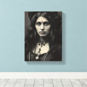 The Witch of Widdershins Canvas Afdruk (Insitu (Houten vloer))