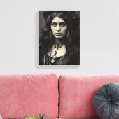 The Witch of Widdershins Canvas Afdruk (Insitu (Woonkamer))