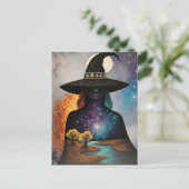 The Witch Protector of Nature Briefkaart (Staand voorkant)
