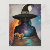 The Witch Protector of Nature Briefkaart (Voorkant)