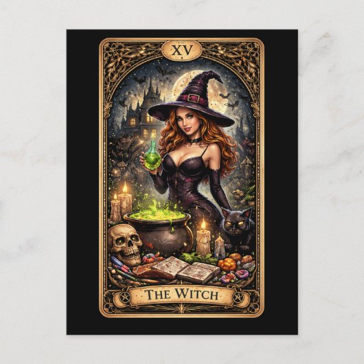 The Witch’s Brew Briefkaart (Voorkant)