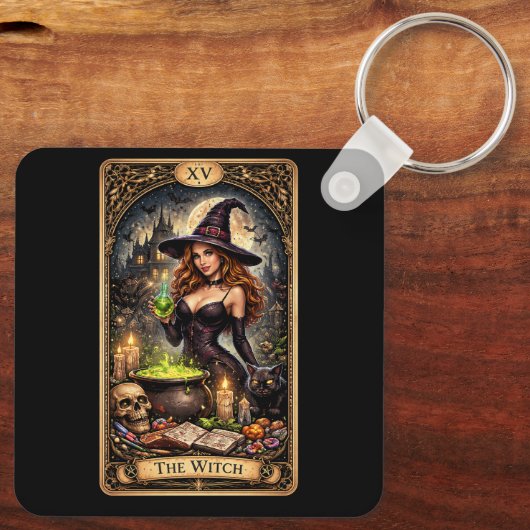 The Witch’s Brew Sleutelhanger (Achterkant)