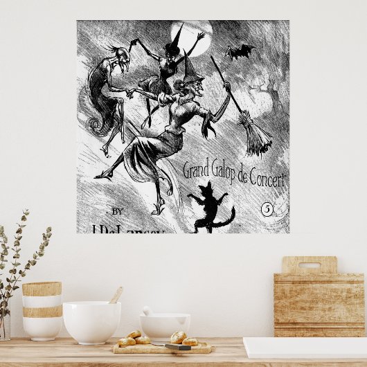 The Witches Dance Poster (Keuken)