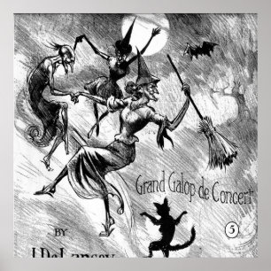 The Witches Dance Poster
