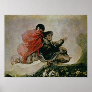 The Witches' Sabbat, c.1819-23 Poster