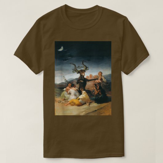 The Witches Sabbath Goya T-shirt (Design voorkant)