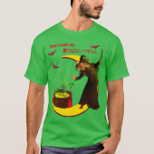 The Witching Hour Green Unisex T-Shirt (Voorkant)