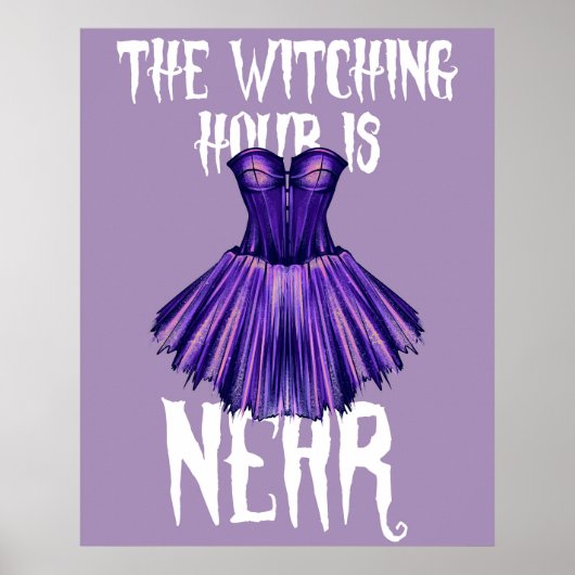 The Witching Hour is Near Poster (Voorkant)