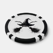 The Witch's Cross-Noir Poker Chips (Enkel)