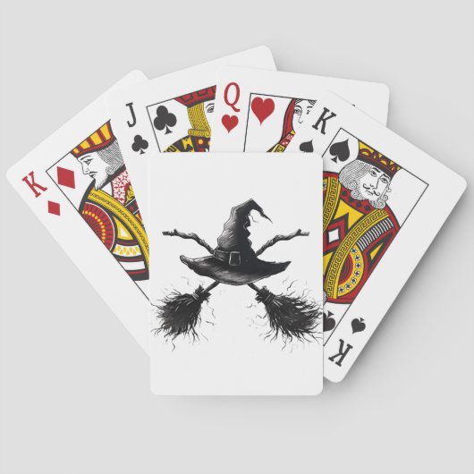 The Witch's Cross-Noir Pokerkaarten (Achterkant)