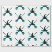 The Witch's Cross White Background Cadeaupapier (Vlak)