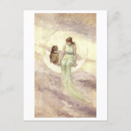 "The Witch's Daughter" door Frederick Stuart Churc Briefkaart