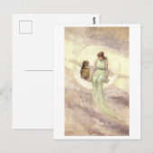 "The Witch's Daughter" door Frederick Stuart Churc Briefkaart (Voorkant / Achterkant)