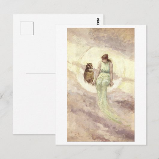 "The Witch's Daughter" door Frederick Stuart Churc Briefkaart (Voorkant / Achterkant)