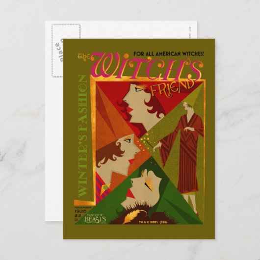 The Witch's Friend November Magazine Briefkaart (Voorkant / Achterkant)