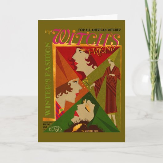 The Witch's Friend November Magazine Kaart (Voorkant)