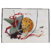The Witch's Kiss: een Jack of Lantern op Halloween Groot Cadeauzakje (Achterkant)