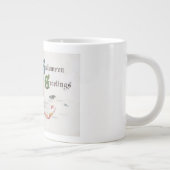 The Witch's Kiss: een Jack of Lantern op Halloween Grote Koffiekop (Rechts)